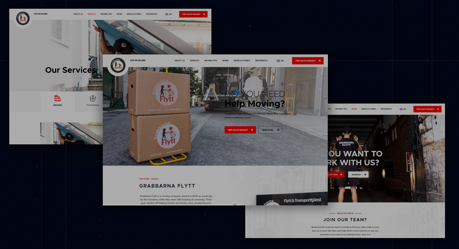 Grabbarna Flytt | Professional Moving Services