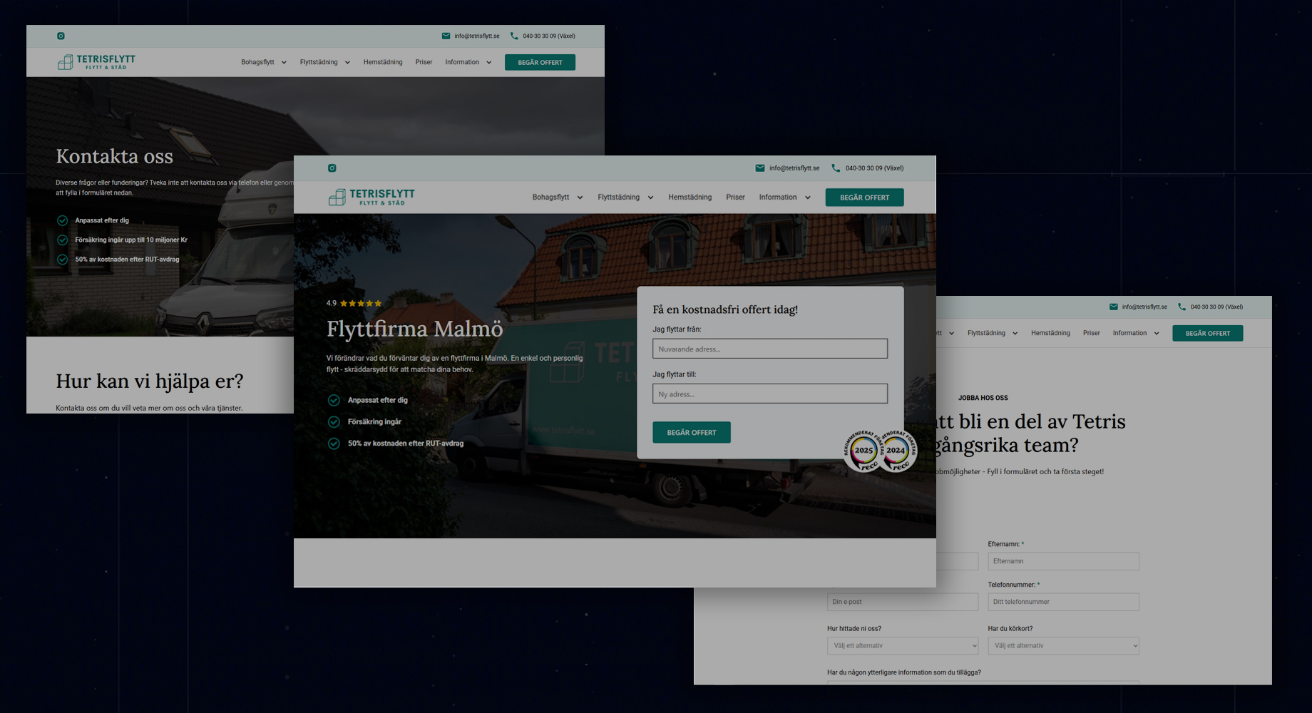 Tetris Flytt | Reliable Moving & Transport Solutions